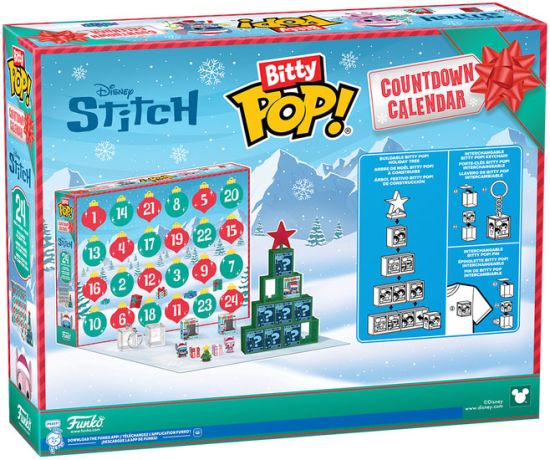 Figurine Funko Pop Lilo et Stitch [Disney] Calendrier de l'Avent 2025 - Bitty Pop