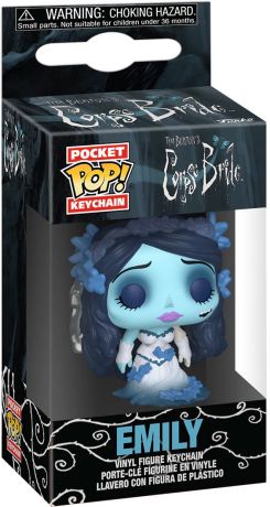 Figurine Funko Pop Les Noces funèbres Emily avec Papillons - Porte-clés