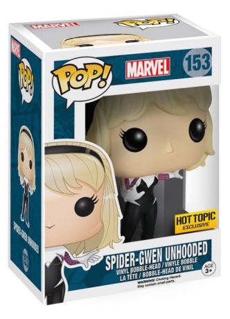 Figurine Funko Pop Marvel Comics #153 Spider-Gwen Décapuchonnée