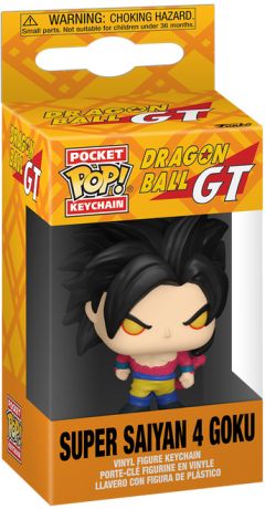 Figurine Funko Pop Dragon Ball GT Son Goku Super Saiyan 4 - Porte-clés