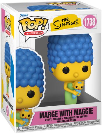 Figurine Funko Pop Les Simpson #1738 Marge avec Maggie