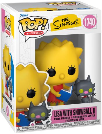 Figurine Funko Pop Les Simpson #1740 Lisa avec Boule de Neige II