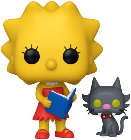 Figurine Funko Pop Les Simpson #1740 Lisa avec Boule de Neige II