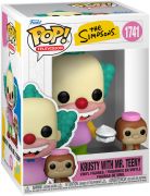 Figurine Pop Les Simpson #1741 Krusty avec M. Teeny