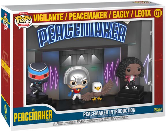 Figurine Funko Pop Peacemaker [DC] #01 Peacemaker Introduction