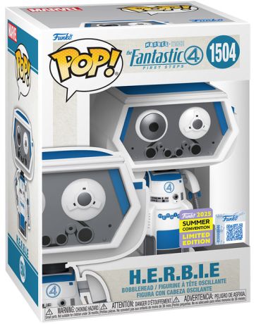 Figurine Funko Pop Les 4 Fantastiques, premiers pas [Marvel] #1504 H.E.R.B.I.E.