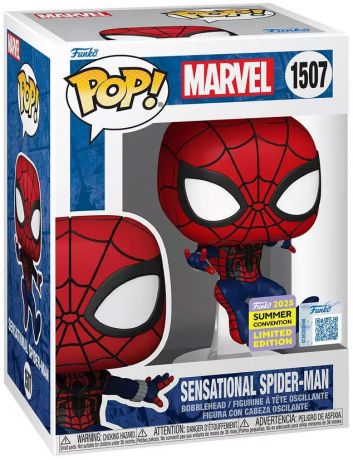 Figurine Funko Pop Marvel Comics #1507 Spider-Man Sensationnel