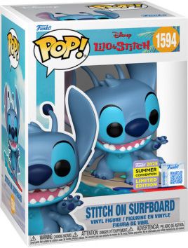 Figurine Funko Pop Lilo et Stitch [Disney] #1594 Stitch Surf