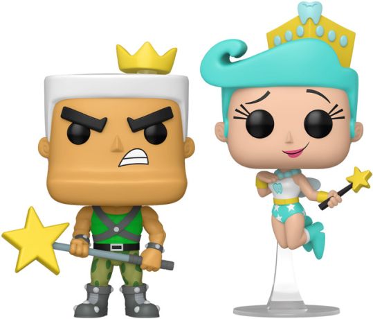 Figurine Funko Pop Mes parrains sont magiques Jorgen Von Strangle & la Fée des dents - Pack