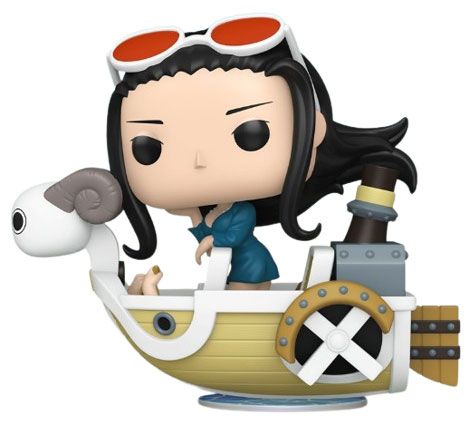 Figurine Funko Pop One Piece Nico Robin avec Mini Merry II