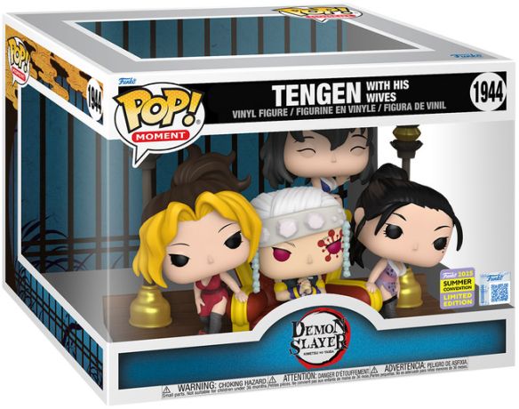 Figurine Funko Pop Demon Slayer #1944 Tengen avec ses femmes