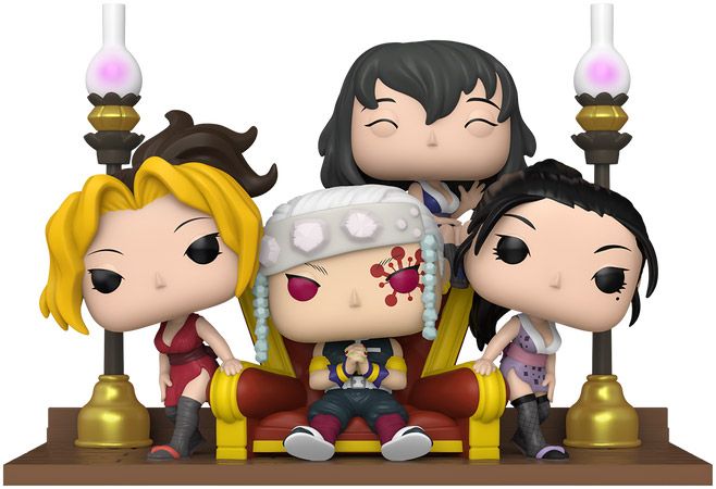 Figurine Funko Pop Demon Slayer #1944 Tengen avec ses femmes