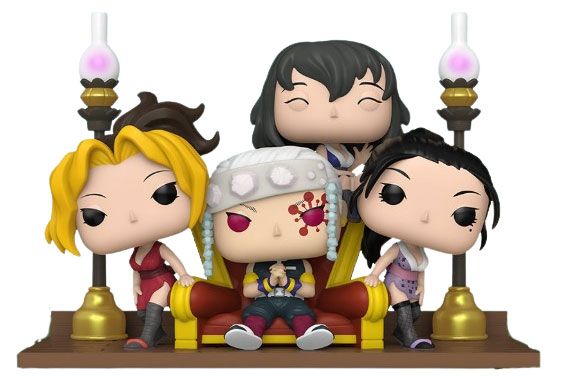 Figurine Funko Pop Demon Slayer Tengen avec ses femmes