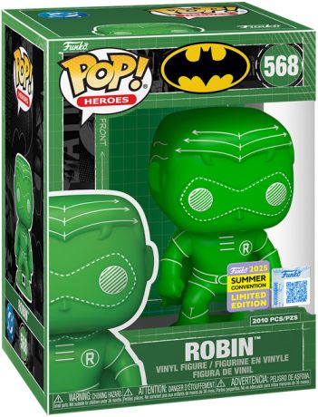Figurine Funko Pop Batman [DC] #568 Robin (Vert)