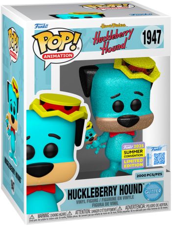 Figurine Funko Pop Hanna-Barbera #1947 Huckleberry Hound - Pailleté 