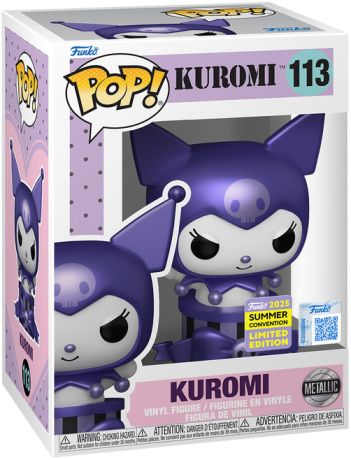 Figurine Funko Pop Sanrio #113 Kuromi - Métallique 