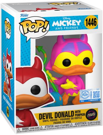 Figurine Funko Pop Mickey Mouse [Disney] #1446 Donald Démon avec Citrouille [Chase]