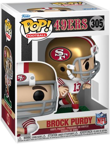 Figurine Funko Pop NFL #305 Brock Purdy