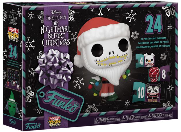 Figurine Funko Pop L'étrange Noël de M. Jack [Disney] Calendrier de l'Avent 2025 L'étrange Noël de M. Jack
