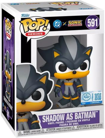 Figurine Funko Pop Sonic le Hérisson Shadow en Batman