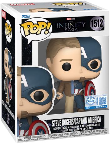 Figurine Funko Pop The Infinity Saga [Marvel] #1512 Steve Rogers / Captain America