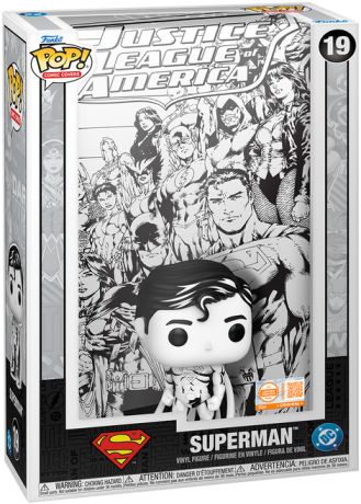 Figurine Funko Pop Justice League [DC] #19 Superman - Comic Cover