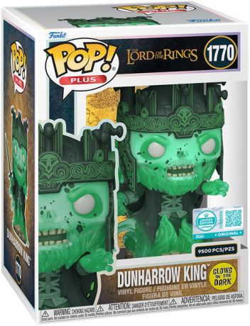 Figurine Funko Pop Le Seigneur des Anneaux #1770 Roi de Dunhart - Glow in the Dark