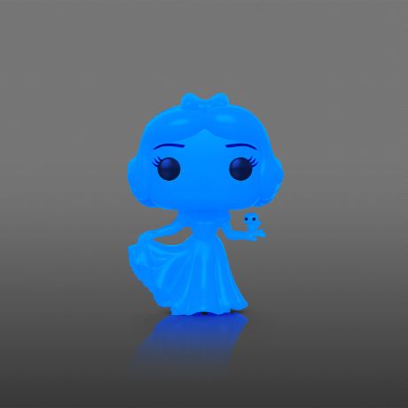 Figurine Funko Pop Blanche Neige [Disney] #1427 Blanche-Neige (Translucide Bleu) - Glow in the Dark