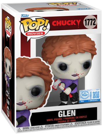 Figurine Funko Pop Chucky #1772 Glen avec hache - Ensanglanté 