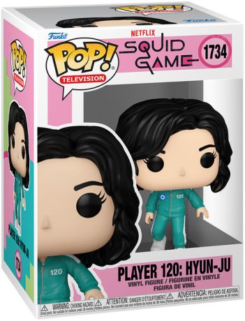 Figurine Funko Pop Squid Game #1734 Joueuse 120: Cho Hyun-ju