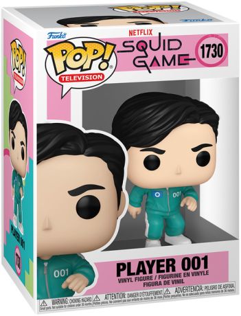 Figurine Funko Pop Squid Game #1730 Joueur 001