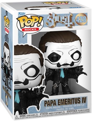 Figurine Funko Pop Ghost (groupe) #428 Papa Emeritus IV (Bat)