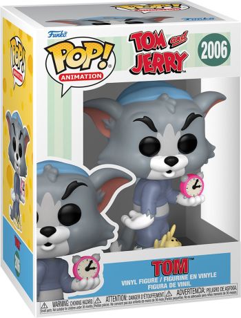 Figurine Funko Pop Tom et Jerry #2006 Tom avec réveil