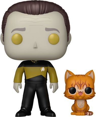 Figurine Funko Pop Star Trek #1755 Data avec Spot