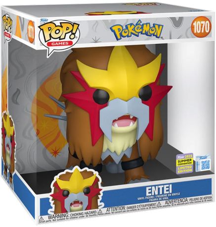 Figurine Funko Pop Pokémon #1070 Entei - 25 cm