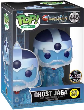 Figurine Funko Pop Cosmocats #445 Ghost Jaga - GITD - Digital Pop