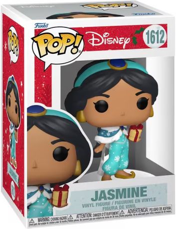 Figurine Funko Pop Disney #1612 Jasmine (Noël)