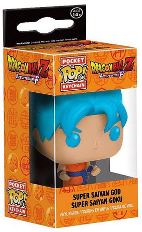 Figurine Funko Pop Dragon Ball Z Super Saiyan God Super Saiyan Goku - Porte-clés (DBZ)