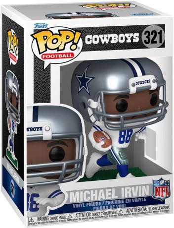 Figurine Funko Pop NFL #321 Michael Irvin - Cowboys