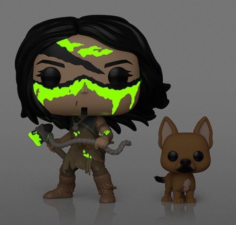 Figurine Funko Pop Prey (Predator) #1910 Naru avec Sarii - GITD
