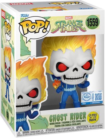 Figurine Funko Pop Strange Tales [Marvel] #1559 Ghost Rider - GITD
