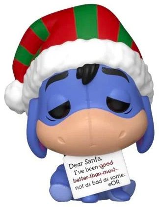 Figurine Funko Pop Winnie l'Ourson [Disney] Bourriquet - Arbre de Noël - Pocket Pop
