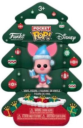 Figurine Funko Pop Winnie l'Ourson [Disney] Porcinet - Arbre de Noël - Pocket Pop