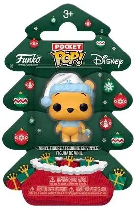 Figurine Funko Pop Winnie l'Ourson [Disney] Winnie - Arbre de Noël - Pocket Pop