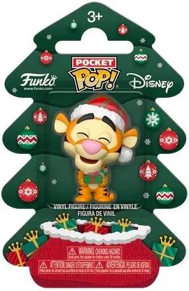 Figurine Funko Pop Winnie l'Ourson [Disney] Tigrou - Arbre de Noël - Pocket Pop