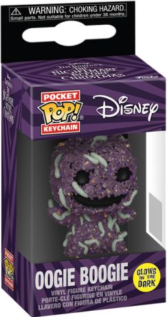 Figurine Funko Pop L'étrange Noël de M. Jack [Disney] Oogie Boogie insectes (Glow in the Dark) - Porte clés