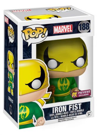 Figurine Funko Pop Marvel Comics #188 Iron Fist