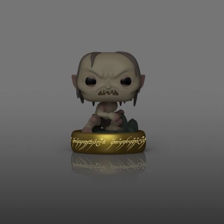 Figurine Funko Pop Le Seigneur des Anneaux #1831 Gollum - Glow in the Dark