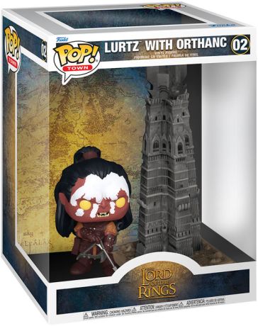 Figurine Funko Pop Le Seigneur des Anneaux #02 Lurtz avec Orthanc