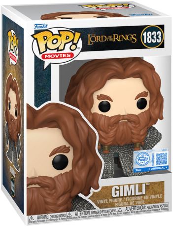 Figurine Funko Pop Le Seigneur des Anneaux #1833 Gimli